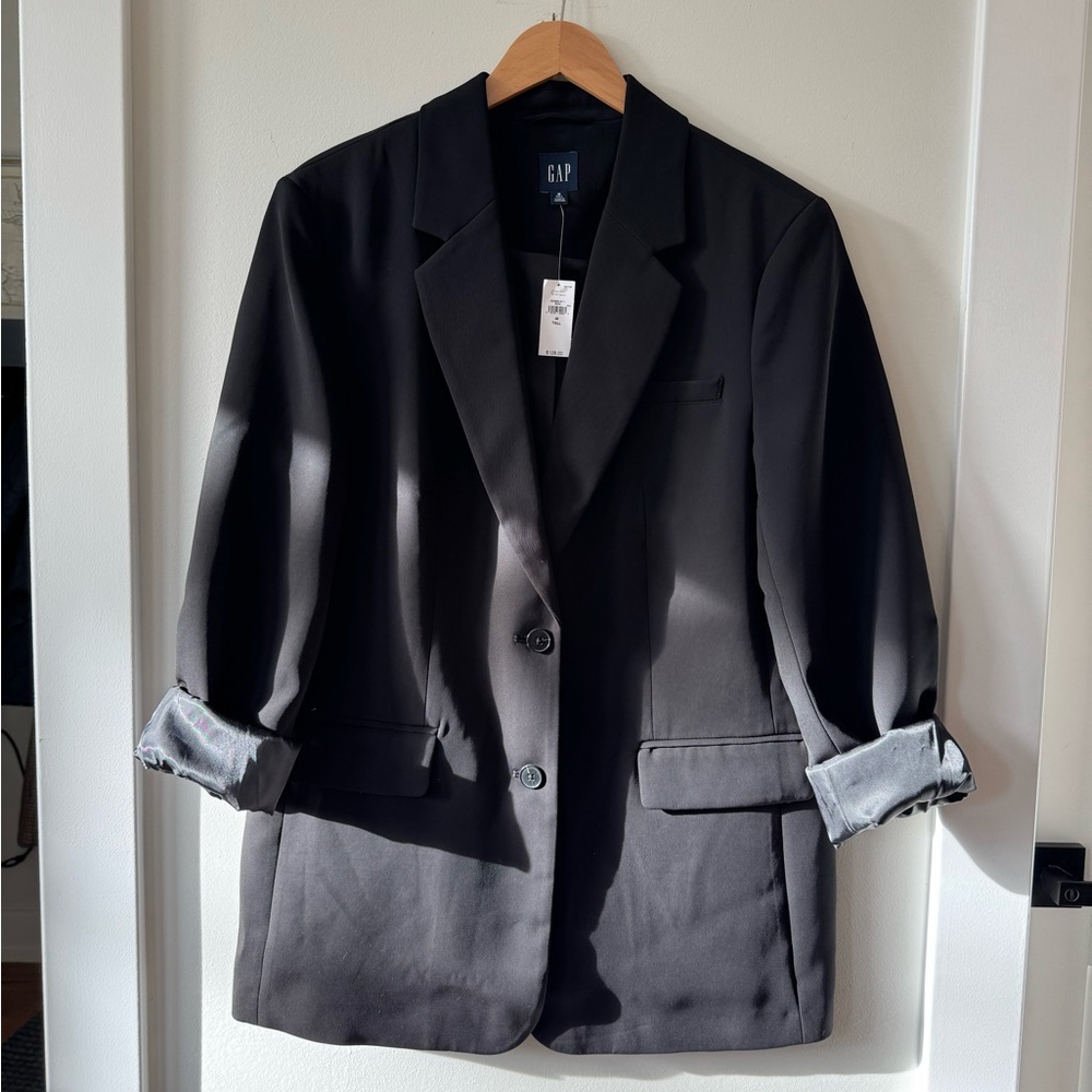 NWT GAP Black Blazer - M Tall